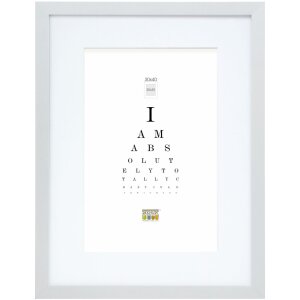 Houten lijst s66kd1 zilver 18x24 cm
