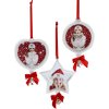 set kerstballen transparant plastic