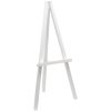 Schildersezel wit hout, afmeting: 30,5 x 163 x 12 cm