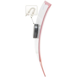 Magnetisch lijst wit-zwart-rood