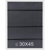Houten lijst s54s eik kleur 13.0 x13.0 cm