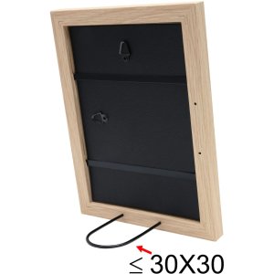 Houten lijst s54s eik kleur 30,0 x45,0 cm