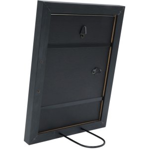 Houten lijst s54s zwart 21,0 x29,7 cm