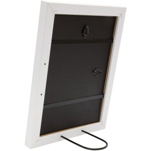 Houten lijst s54s wit 20,0 x20,0 cm
