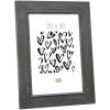 Fotolijst grijs hout 50,0 x70,0 cm s48ss