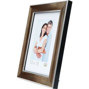 Fotolijst brons hout 18,0 x24,0 cm s45yd