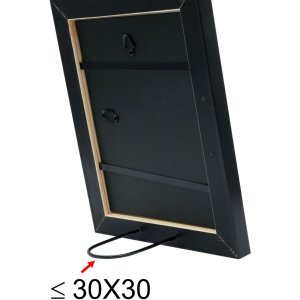 Fotolijst brons hout 40,0 x50,0 cm s45yd