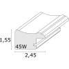 Fotolijst zwart plastic 20,0 x30,0 cm s45wf