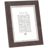 Fotolijst bruin plastic 13,0 x18,0 cm s45vy