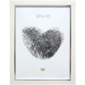 Fotolijst wit kunststof 18,0 x24,0 cm s45vk