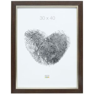 Fotolijst bruin plastic 20,0 x25,0 cm s45vh