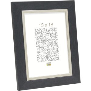 Fotolijst grijs kunststof 20,0 x28,0 cm s45vf