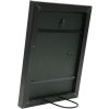 Houten lijst s45s zwart 20,0 x20,0 cm