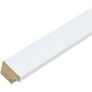 Houten lijst s45s wit 40,0 x50,0 cm