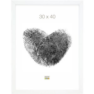 Houten lijst s45s wit 40,0 x50,0 cm