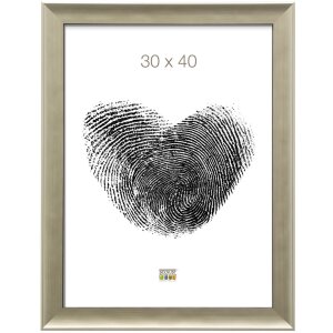 Fotolijst zilver kunststof 13,0 x18,0 cm s45nd