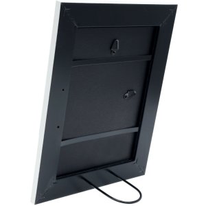 Fotolijst wit plastic 10,0 x15,0 cm s45mf