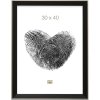 Fotolijst zwart plastic 30,0 x45,0 cm s45fe