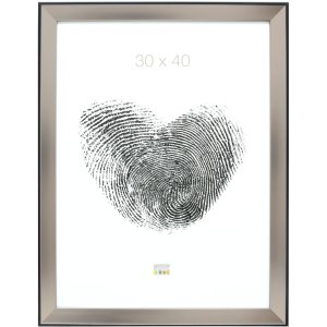 Fotolijst zilver kunststof 20,0 x20,0 cm s45fd