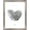 Fotolijst zilver kunststof 20,0 x20,0 cm s45fd
