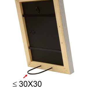 Fotolijst grijs hout 20,0 x30,0 cm s45es