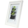 Fotolijst wit hout 15,0 x15,0 cm s45es