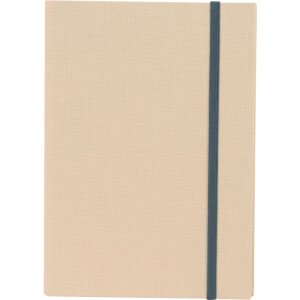 din a5 inscriptie boek Linum beige