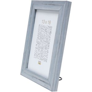 Fotolijst grijs plastic 15,0 x15,0 cm s43wf