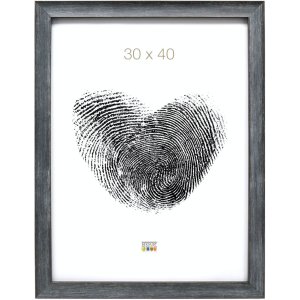 Fotolijst zwart plastic 20,0 x30,0 cm s43wf