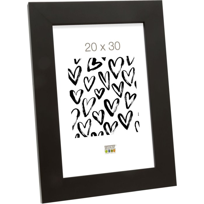 Deknudt Houten fotolijst s43bk zwart 13x18 cm