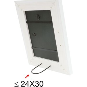 Fotolijst wit hout 20,0 x25,0 cm s43bk