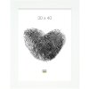 Fotolijst wit hout 20,0 x25,0 cm s43bk