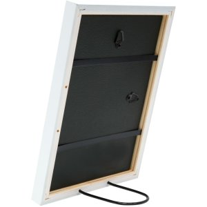 Fotolijst grijs-wit hout 18,0 x24,0 cm s43al