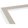 Fotolijst grijs-wit hout 18,0 x24,0 cm s43al