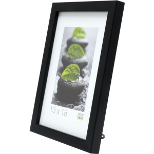 Fotolijst zwart s43ak2 hout 13,0 x13,0 cm