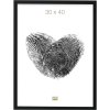 Fotolijst zwart s43ak2 hout 13,0 x13,0 cm