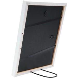 Houten lijst s43ak1 wit 40x50 cm (30x40 cm)
