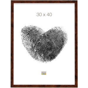 Fotolijst s43ag2 wortelhout 9,0 x13,0 cm