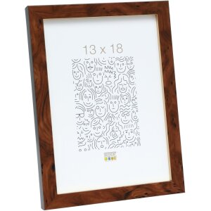 Fotolijst s43ag2 wortelhout 30,0 x40,0 cm