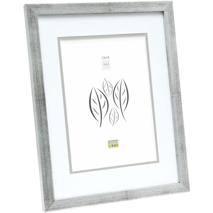 s43ad1p1 Houten lijst zilver 30x30 cm passepartout