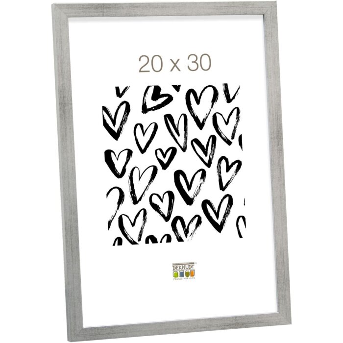 Houten lijst s43ad1 zilver 30x40 cm