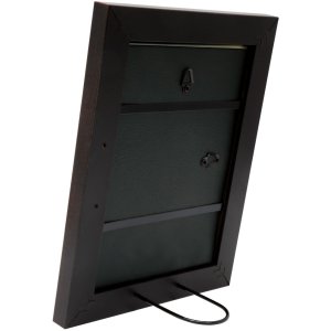 Fotolijst zwart-bruin hout 20,0 x25,0 cm s42lf