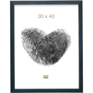 Fotolijst s41vk6 blauw kunststof 20,0 x25,0 cm