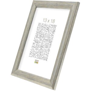 Fotolijst zilver s40cd2 hout 40,0 x50,0 cm