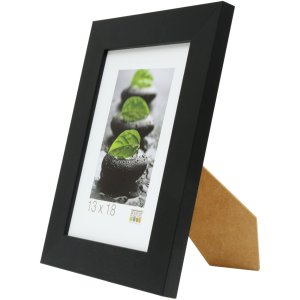 Fotolijst s226k2 zwart hout 60,0 x80,0 cm