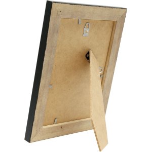 Fotolijst s226k2 zwart hout 60,0 x80,0 cm