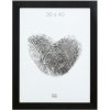 Fotolijst s226k2 zwart hout 60,0 x80,0 cm