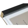 Fotolijst met passepartout zwart hout 18,0 x24,0 cm;13,0 x18,0 cm s223k