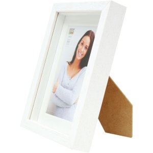 Fotolijst met passepartout wit hout 40,0 x50,0 cm;30,0 x40,0 cm s223k