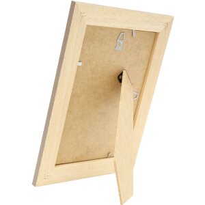 Fotolijst beige hout 13,0 x18,0 cm s221f